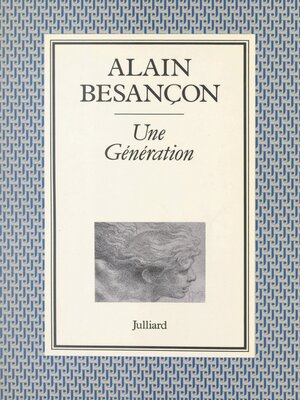 cover image of Une génération